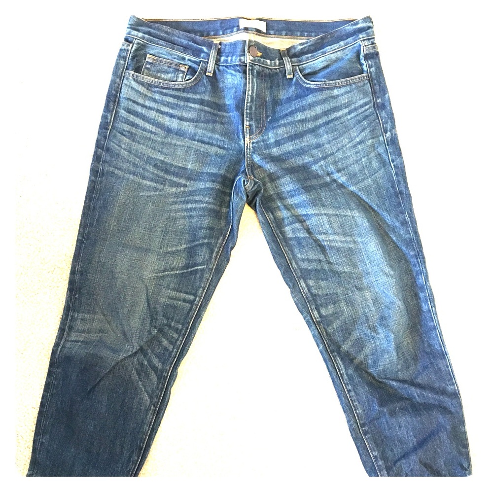 Cropped Boyfriend Jean